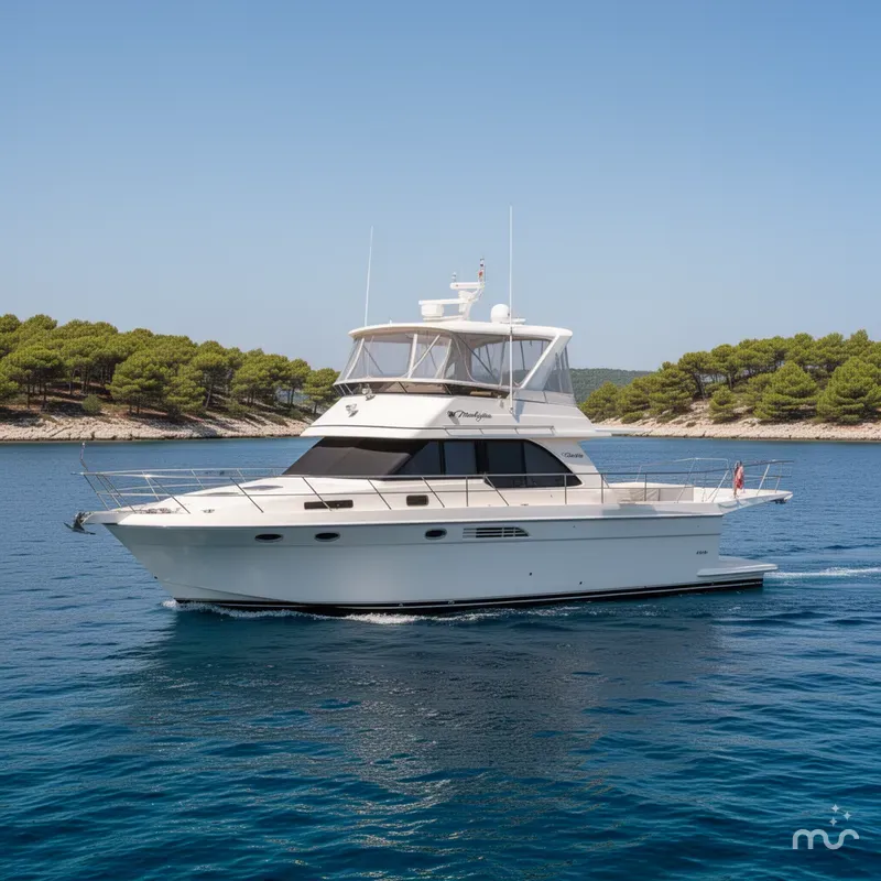 Slide: The Image of Carver Yachts 396 Motor Yacht 2000 - 0