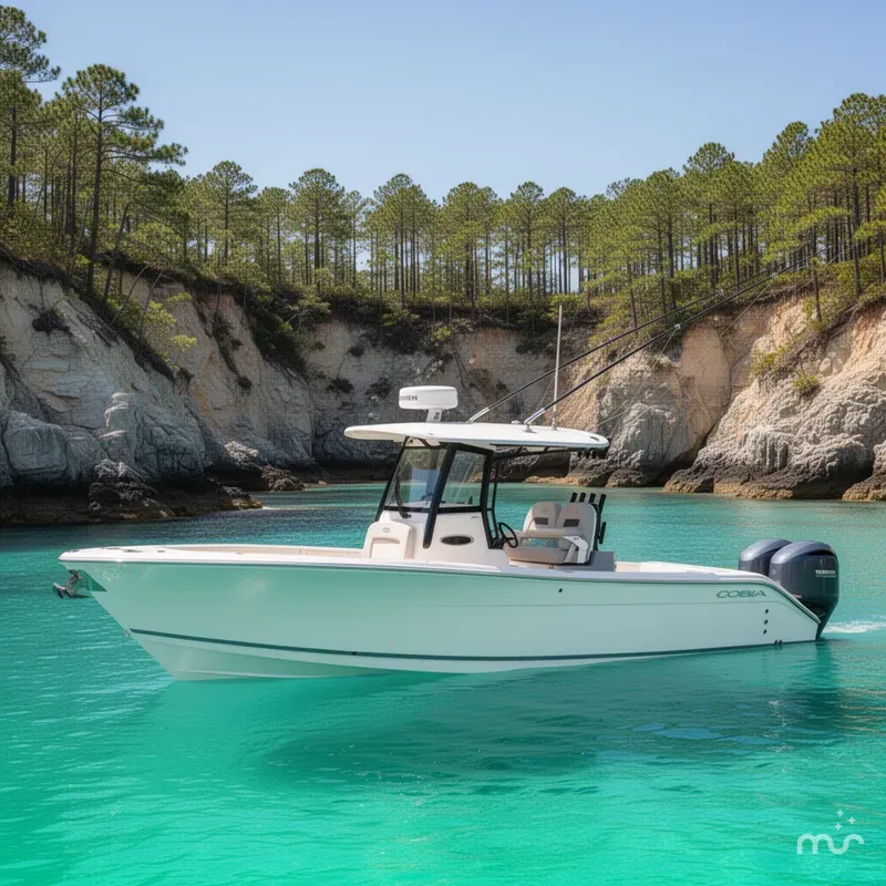 Slide: The Image of Cobia 285 Open Center Console 2026 - 2