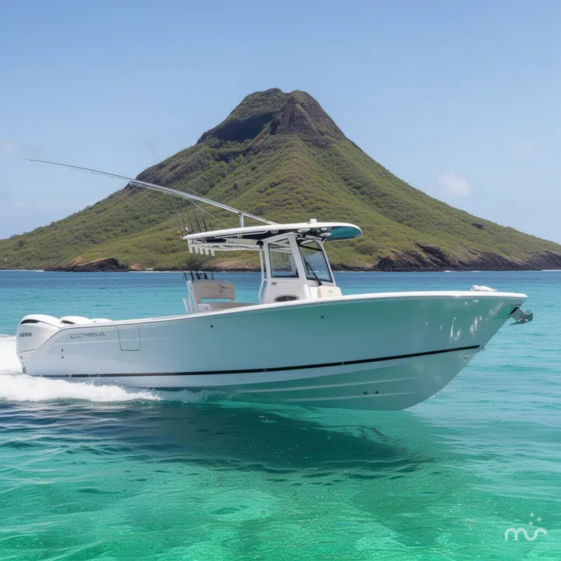Slide: The Image of Cobia 285 Center Console 2026 - 2