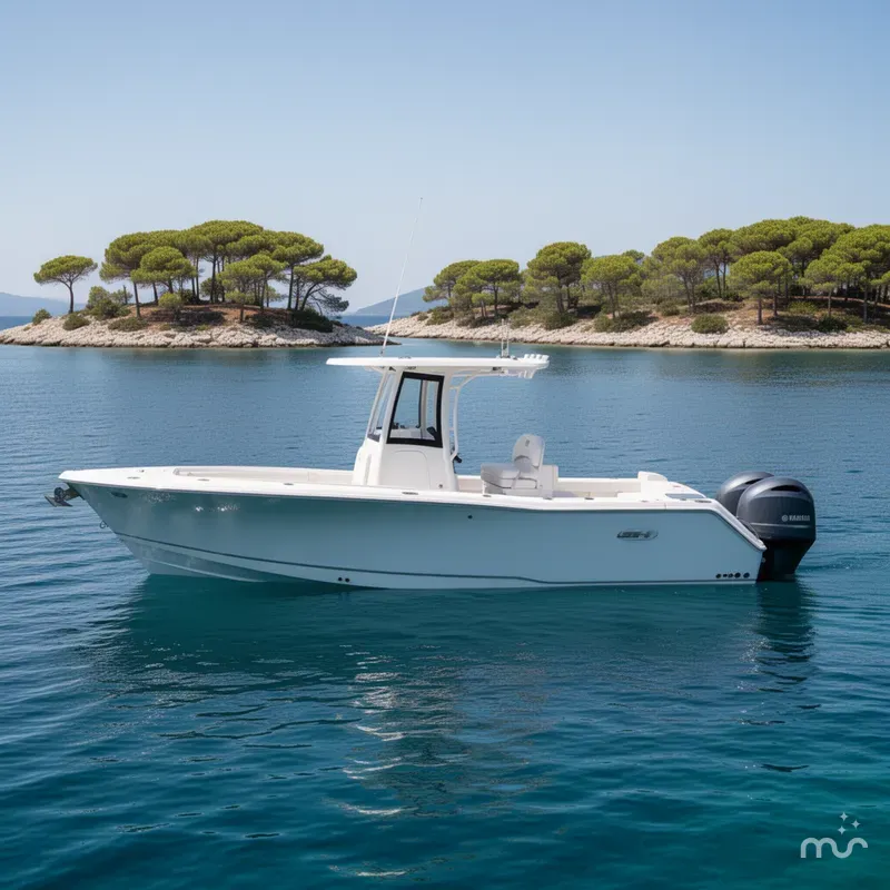 Slide: The Image of Sea Hunt Gamefish 27 Coffin Box 2027 - 2