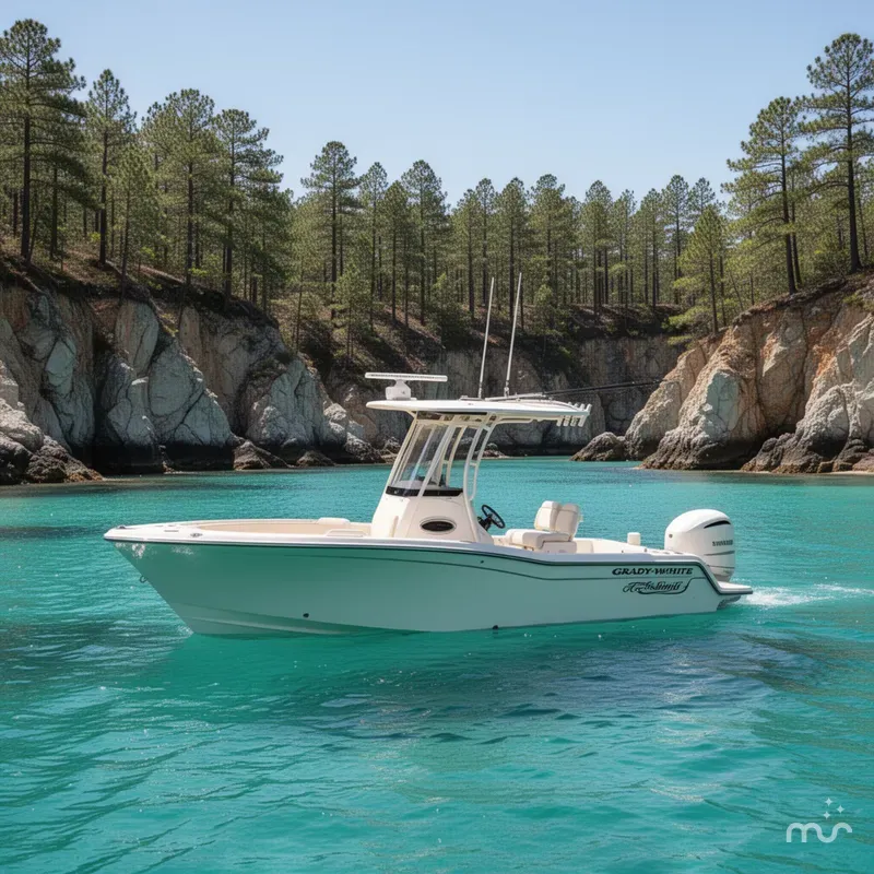 Slide: The Image of Grady-White Fisherman 216 2027 - 2