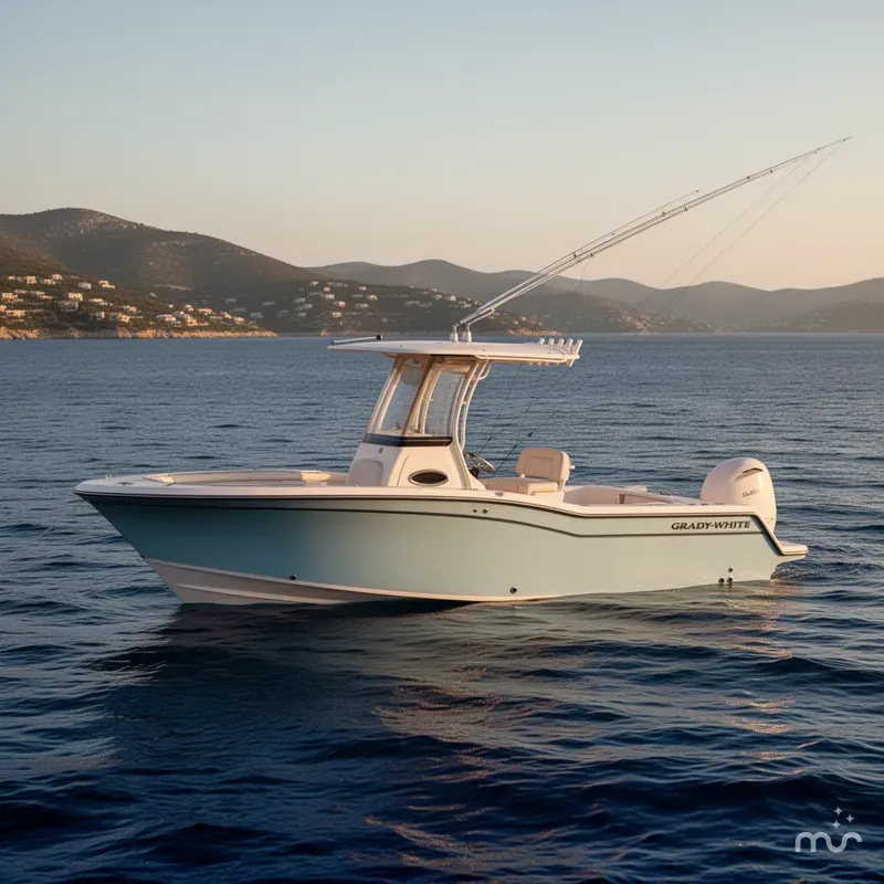 Slide: The Image of Grady-White Fisherman 236 2027 - 2