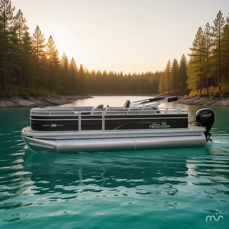 Slide: The Image of Sun Tracker SportFish 22 DLX 2026 - 2