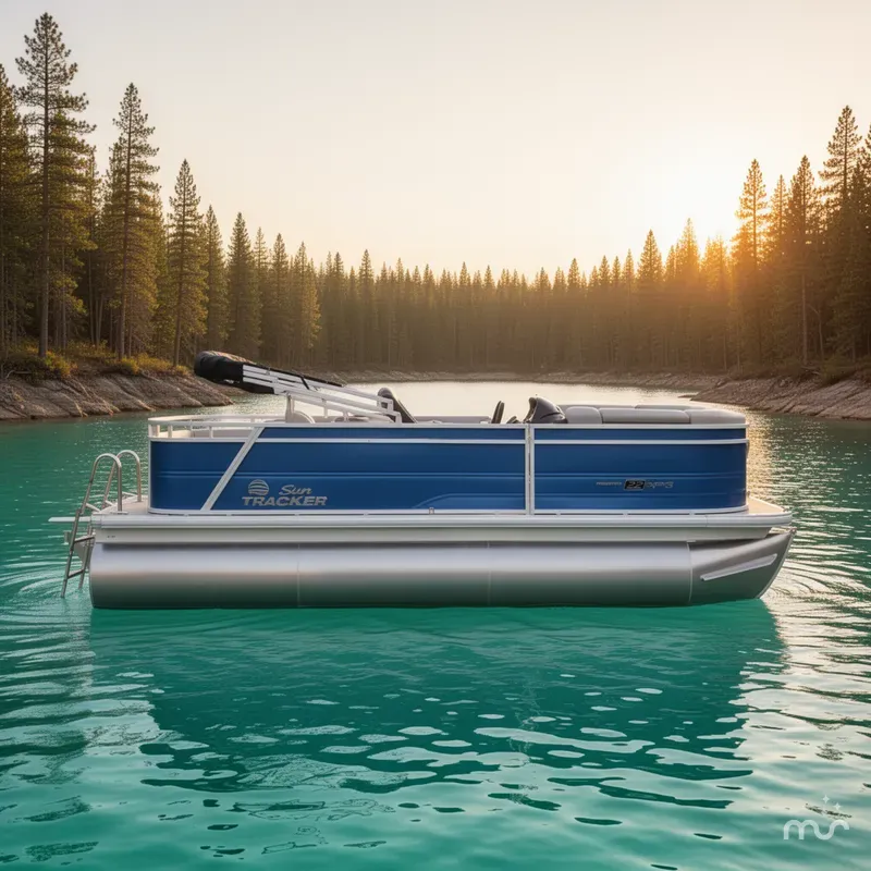 Slide: The Image of Sun Tracker Party Barge 22 RF XP3 2026 - 2