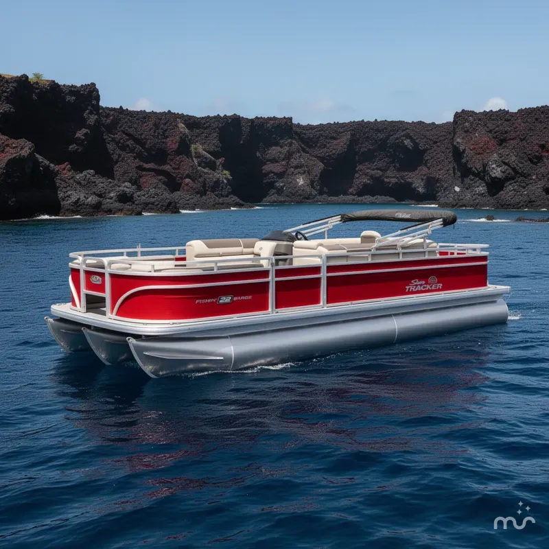 The Image of Sun Tracker Fishin' Barge 22 DLX 2026 - 0