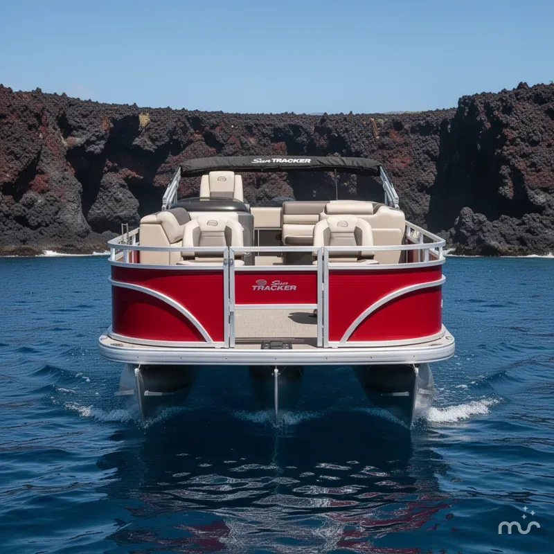 Slide: The Image of Sun Tracker Fishin' Barge 22 DLX 2026 - 1
