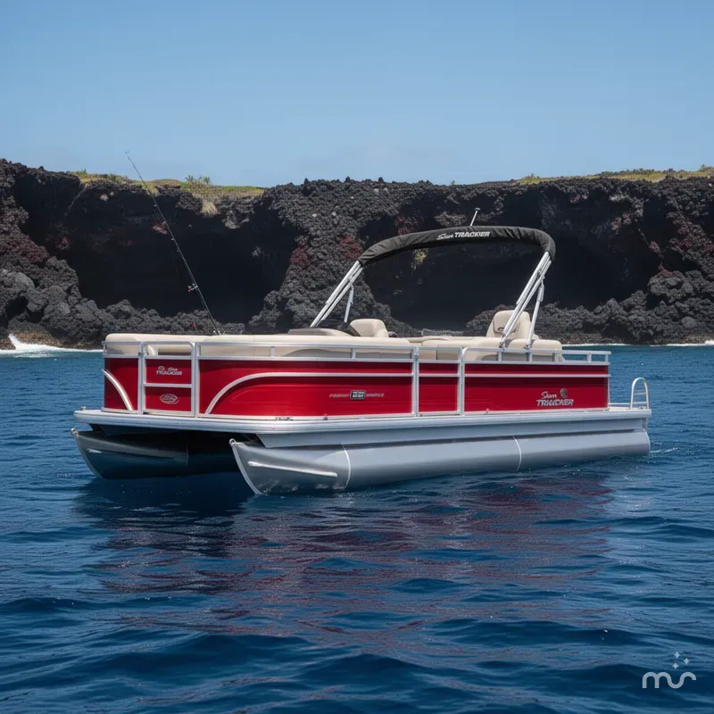 Slide: The Image of Sun Tracker Fishin' Barge 22 DLX 2026 - 3