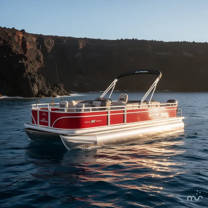 Slide: The Image of Sun Tracker Fishin' Barge 22 DLX 2026 - 4