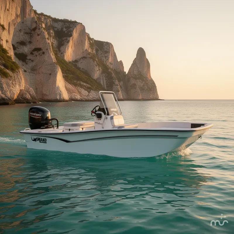 Slide: The Image of Mako Pro Skiff 15 CC 2026 - 2