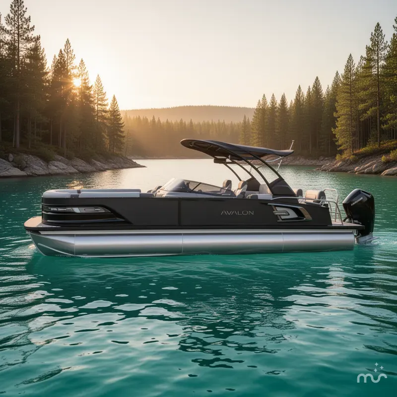 Slide: The Image of Avalon Excalibur LTD Quad Lounge Windshield 2025 - 2