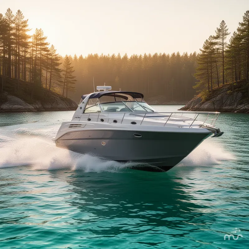 Slide: The Image of Sea Ray 450 Sundancer 1998 - 2
