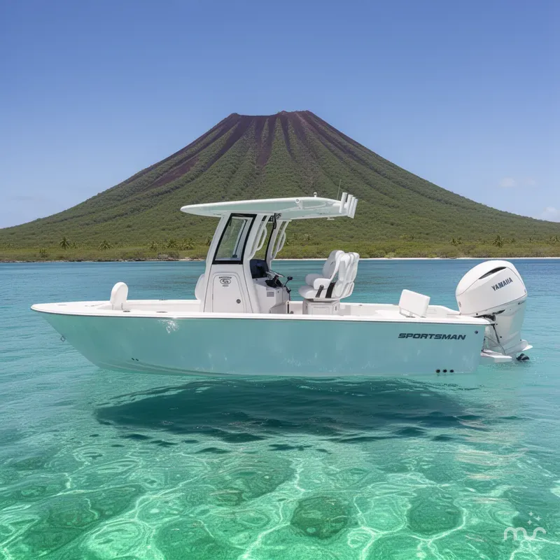 Slide: The Image of Sportsman Masters 267 Bay Boat 2026 - 2