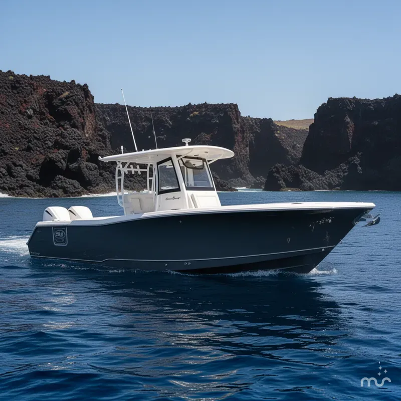 Slide: The Image of Sea Hunt Gamefish 28 Coffin Box 2026 - 2
