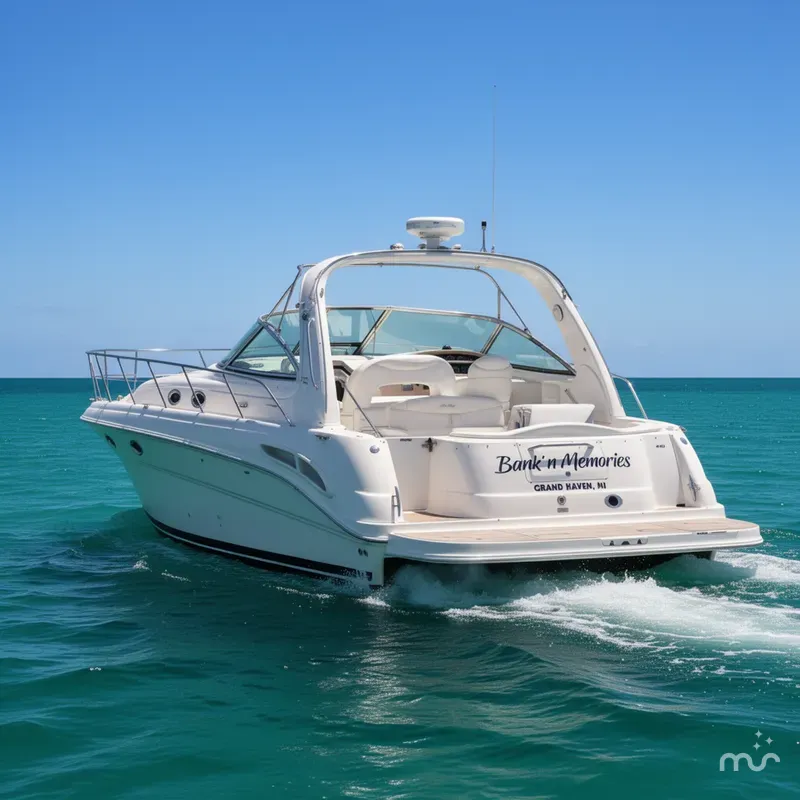Slide: The Image of Sea Ray 410 Express Cruiser 2001 - 2