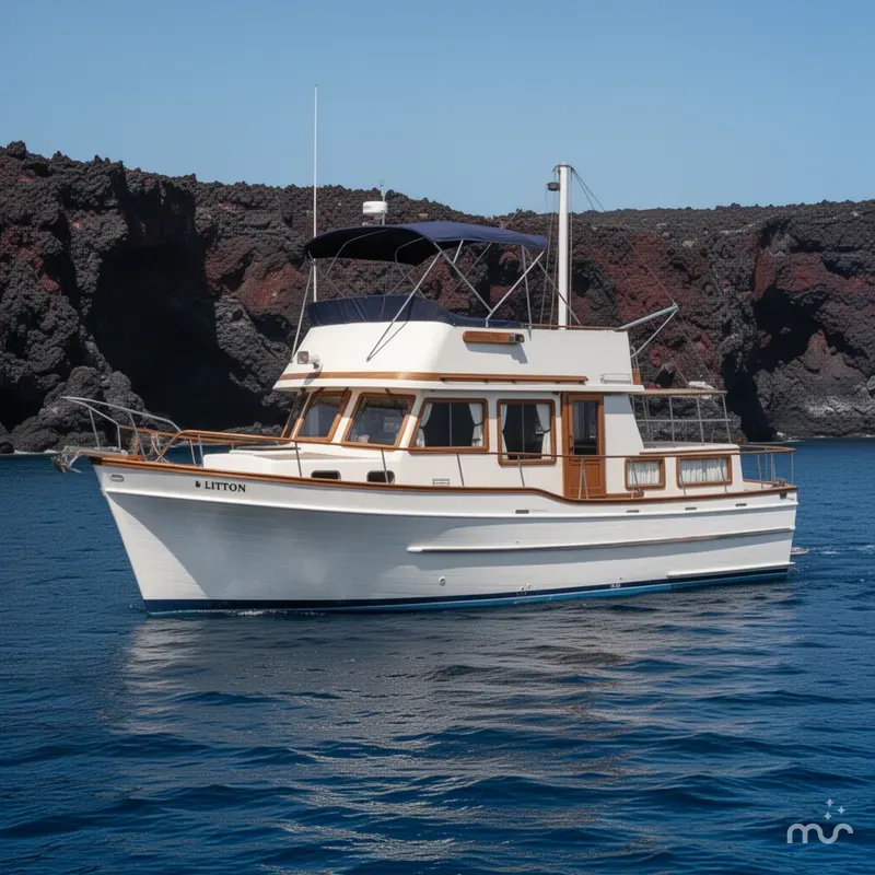 The Image of Litton Sedan Trawler 1979 - 0