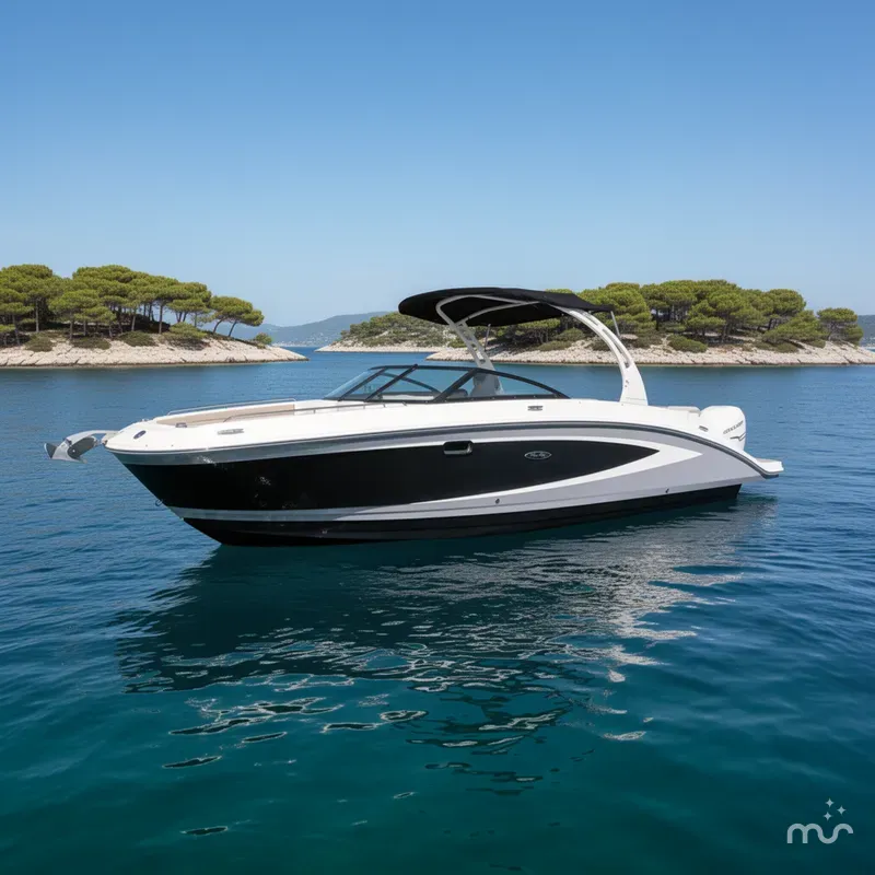 Slide: The Image of Sea Ray SDX 270 Outboard 2017 - 2