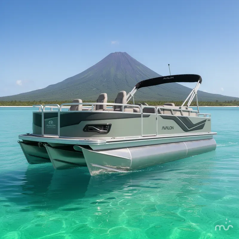 Slide: The Image of Avalon Venture 85 Quad Fish - 21' 2026 - 2