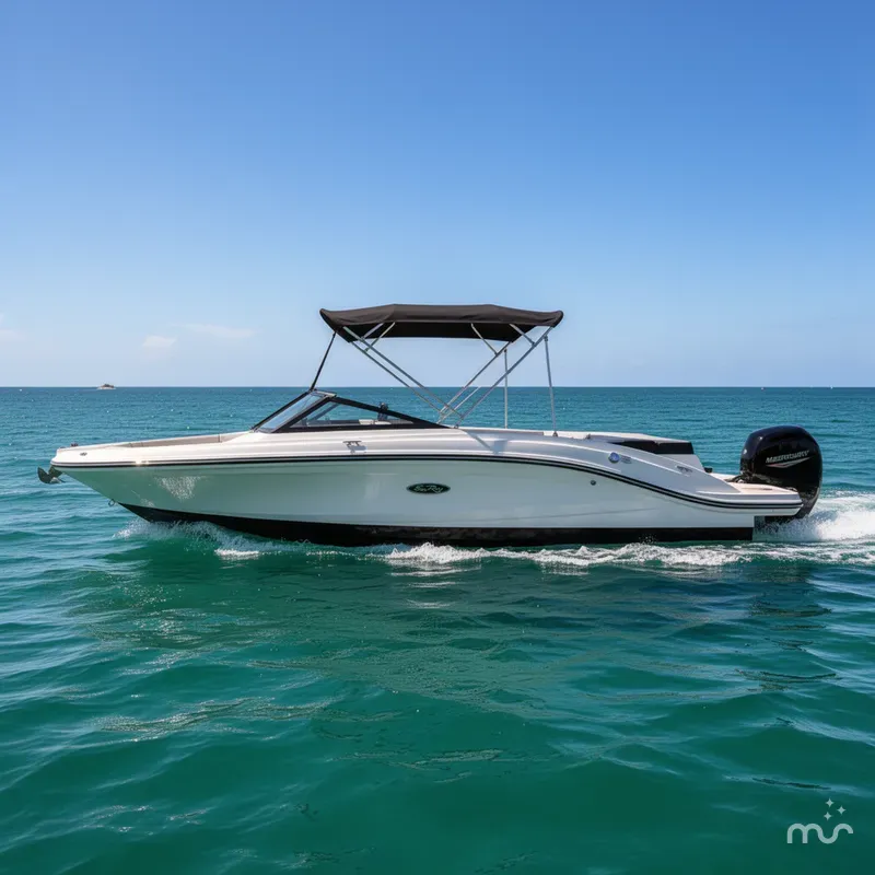 Slide: The Image of Sea Ray SPX 210 Outboard 2023 - 2