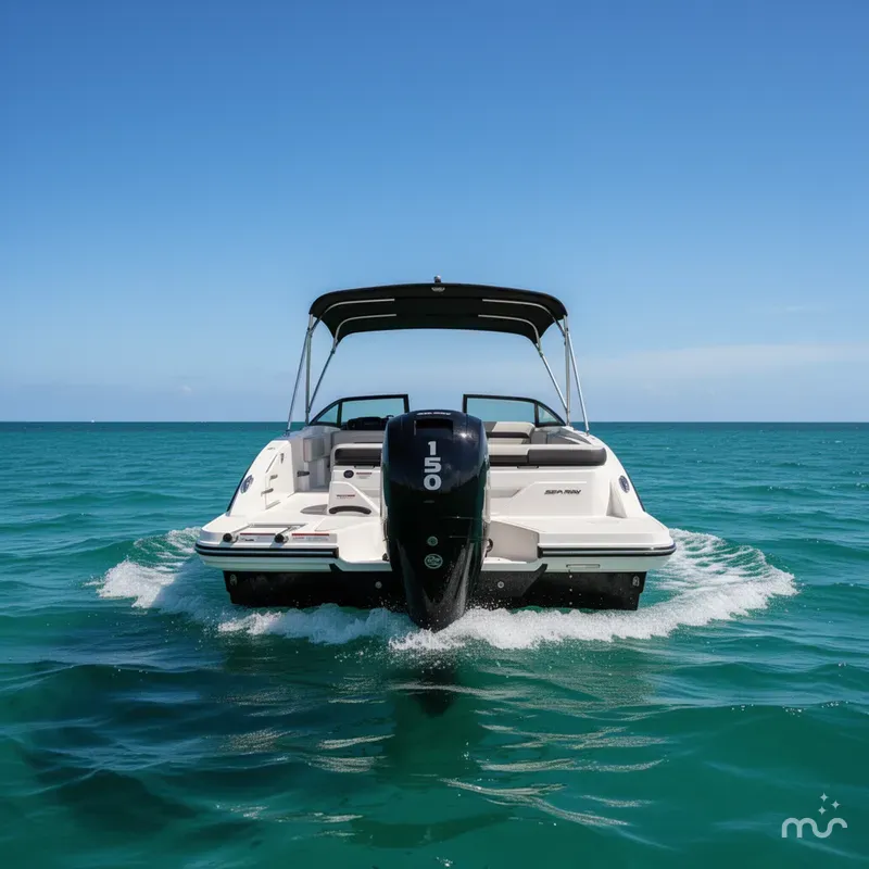 Slide: The Image of Sea Ray SPX 210 Outboard 2023 - 3