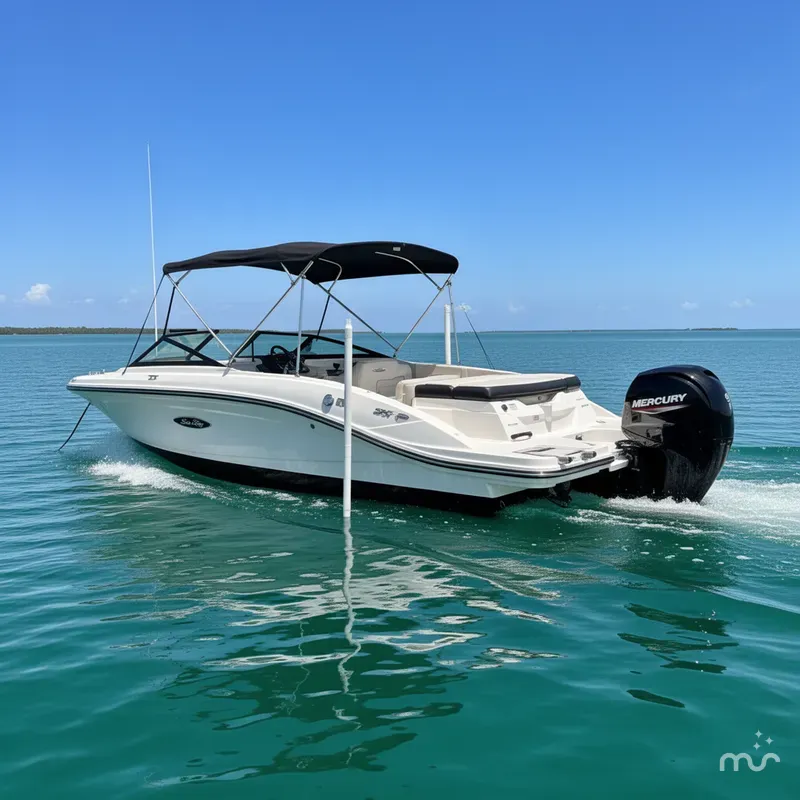 Slide: The Image of Sea Ray SPX 210 Outboard 2023 - 4