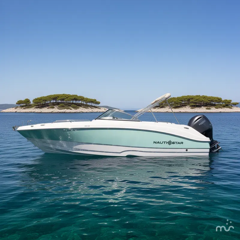 Slide: The Image of NauticStar 223 DC Deck 2026 - 2