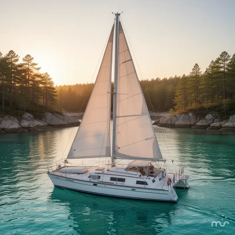Slide: The Image of Witness Catamaran 1981 - 2
