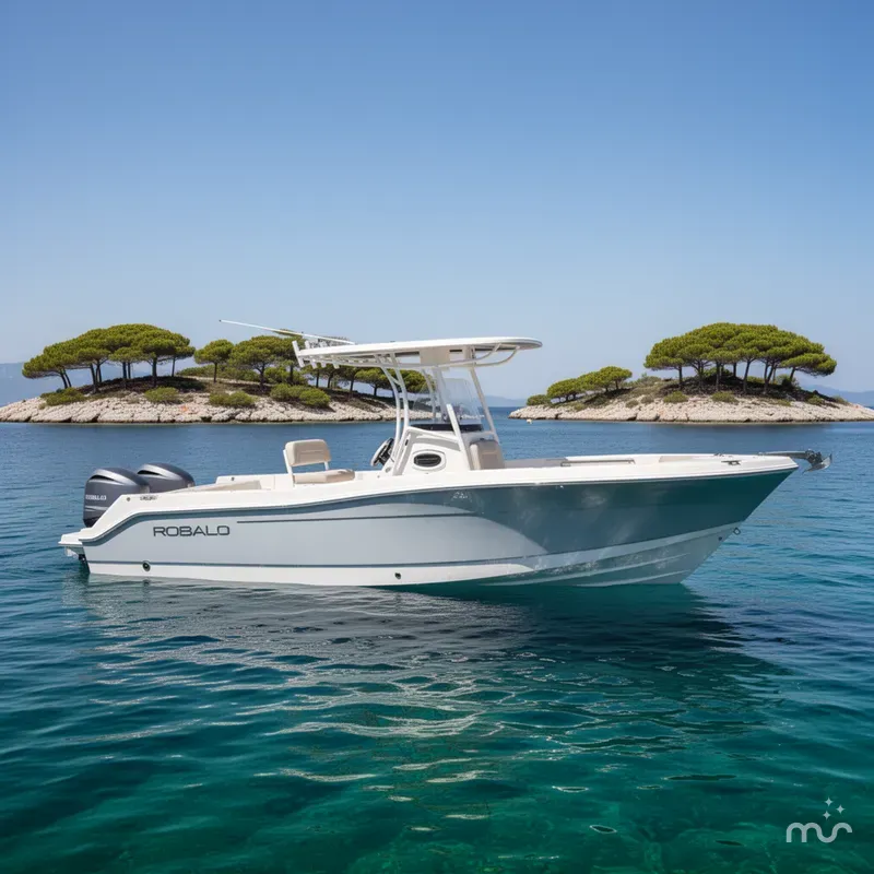 Slide: The Image of Robalo R232 Explorer 2025 - 2