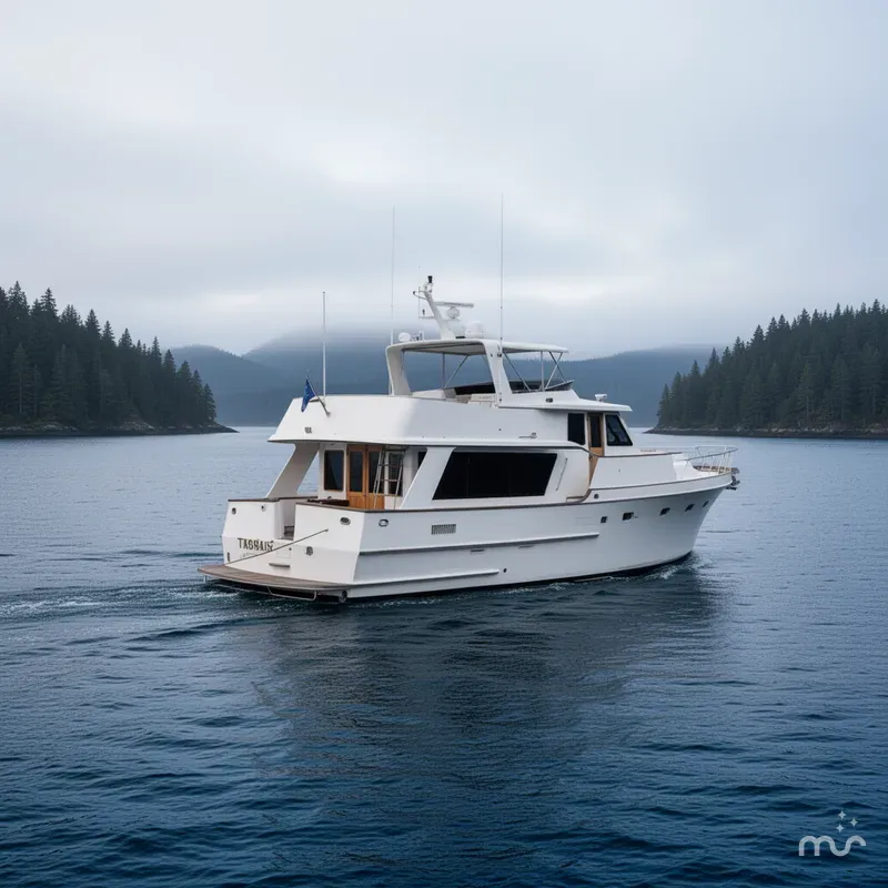 The Image of Ocean Alexander 50 Pilothouse 1981 - 0