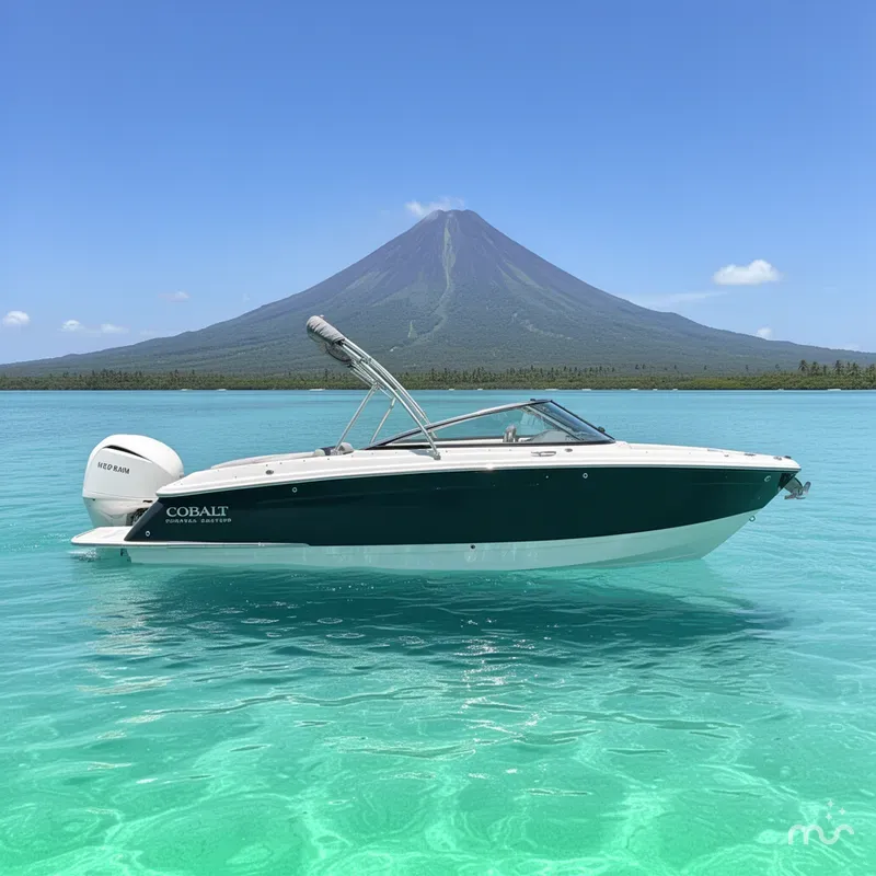 Slide: The Image of Cobalt R4 Outboard 2025 - 2