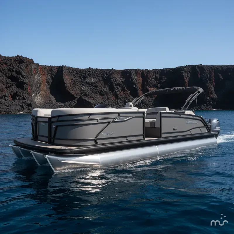 Slide: The Image of Godfrey Monaco 235 SFL Tritoon - Yamaha 300 2026 - 2