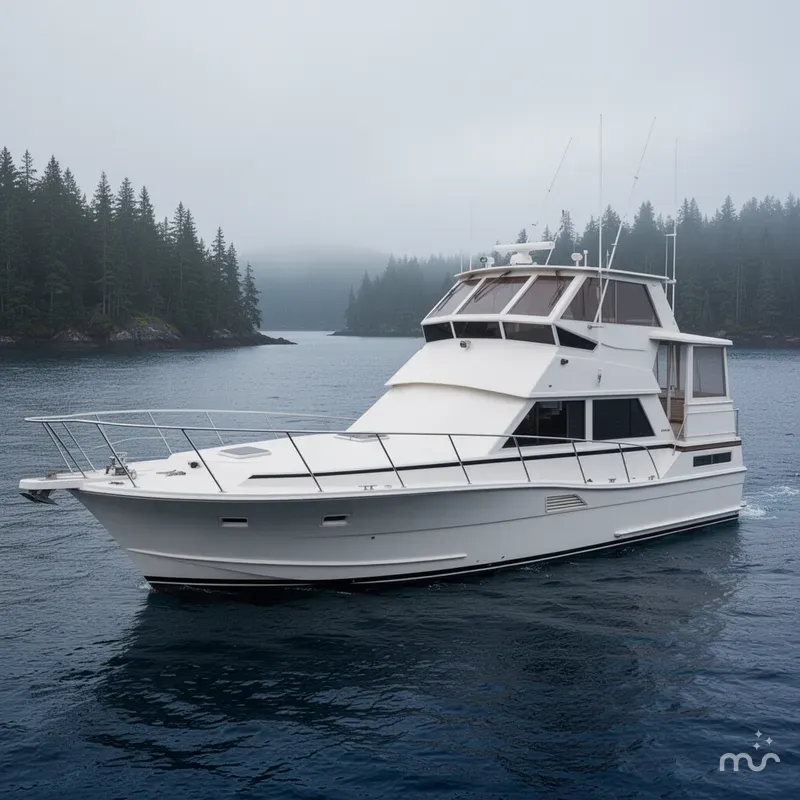 The Image of Viking 50 Motor Yacht 1986 - 0