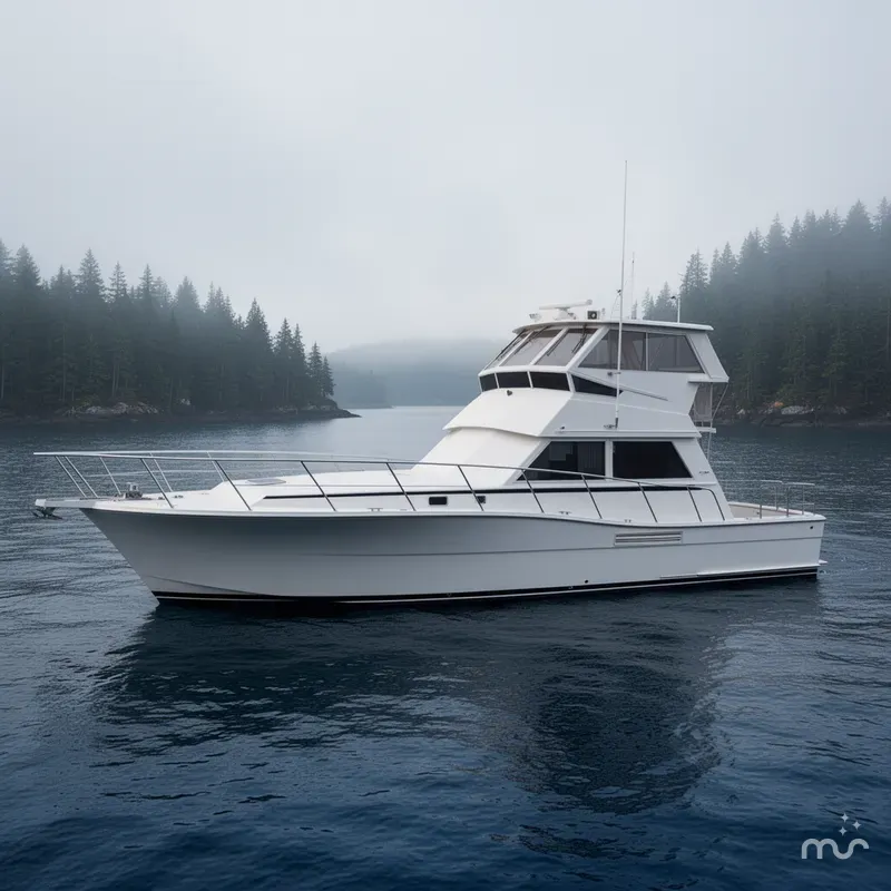 Slide: The Image of Viking 50 Motor Yacht 1986 - 2