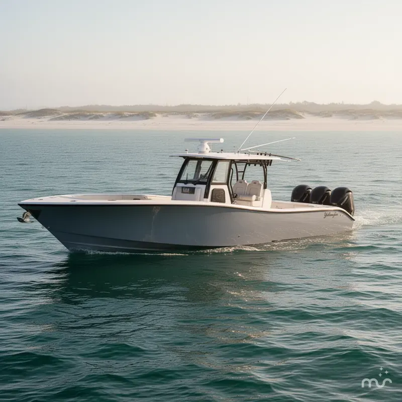 Slide: The Image of Yellowfin 36 Offshore 2026 - 2