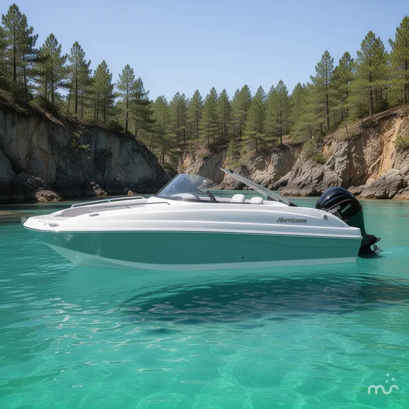 Slide: The Image of Hurricane SunDeck Sport 188 OB 2026 - 2
