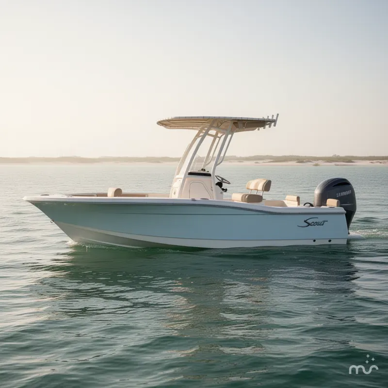 Slide: The Image of Scout 195 Sportfish 2026 - 2