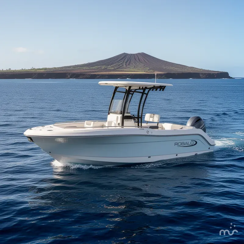 Slide: The Image of Robalo R222 Center Console 2026 - 2