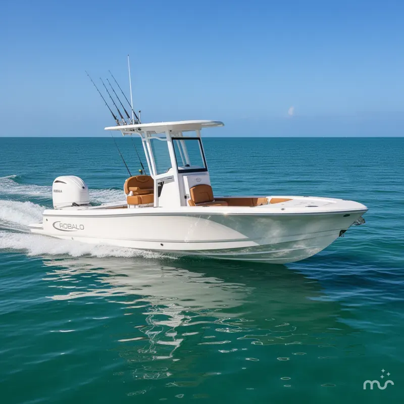 Slide: The Image of Robalo 246 Cayman 2026 - 2