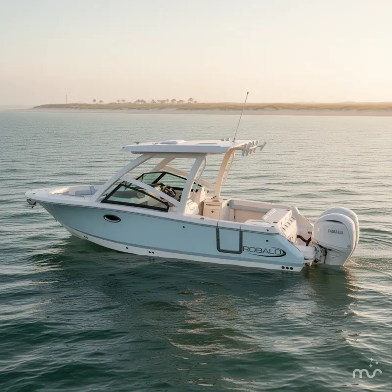 Slide: The Image of Robalo R257 Dual Console 2026 - 0