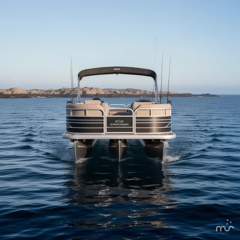 Slide: The Image of Sun Tracker Fishin Barge 2023 - 1