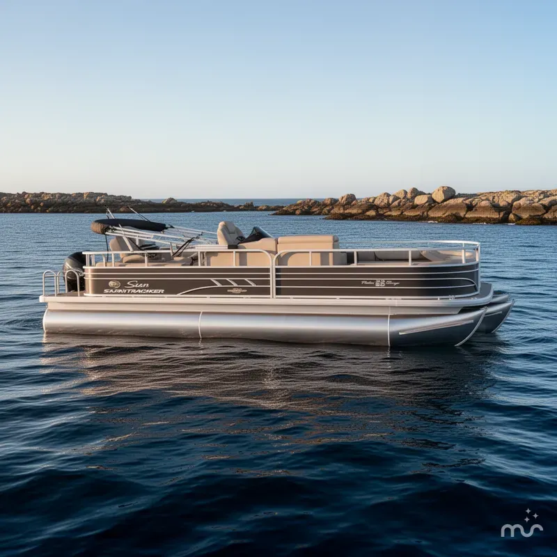 Slide: The Image of Sun Tracker Fishin Barge 2023 - 2