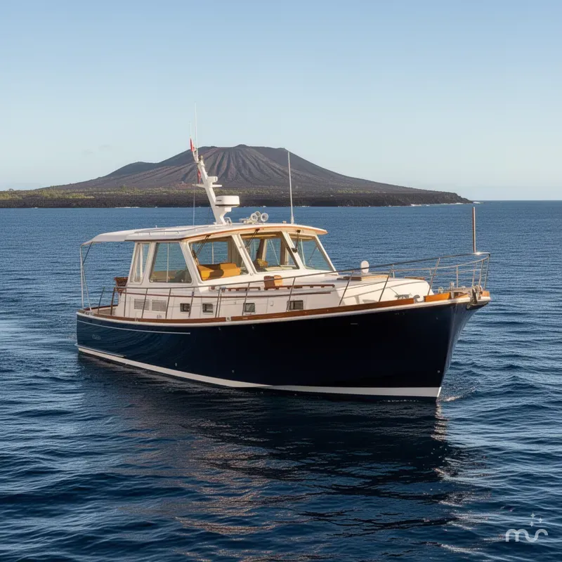 Slide: The Image of Grand Banks 49 Eastbay HX 2001 - 2