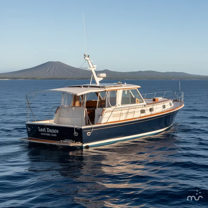 Slide: The Image of Grand Banks 49 Eastbay HX 2001 - 3