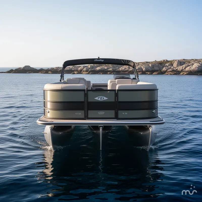 Slide: The Image of Bentley Pontoons Legacy 243 Navigator 2026 - 3