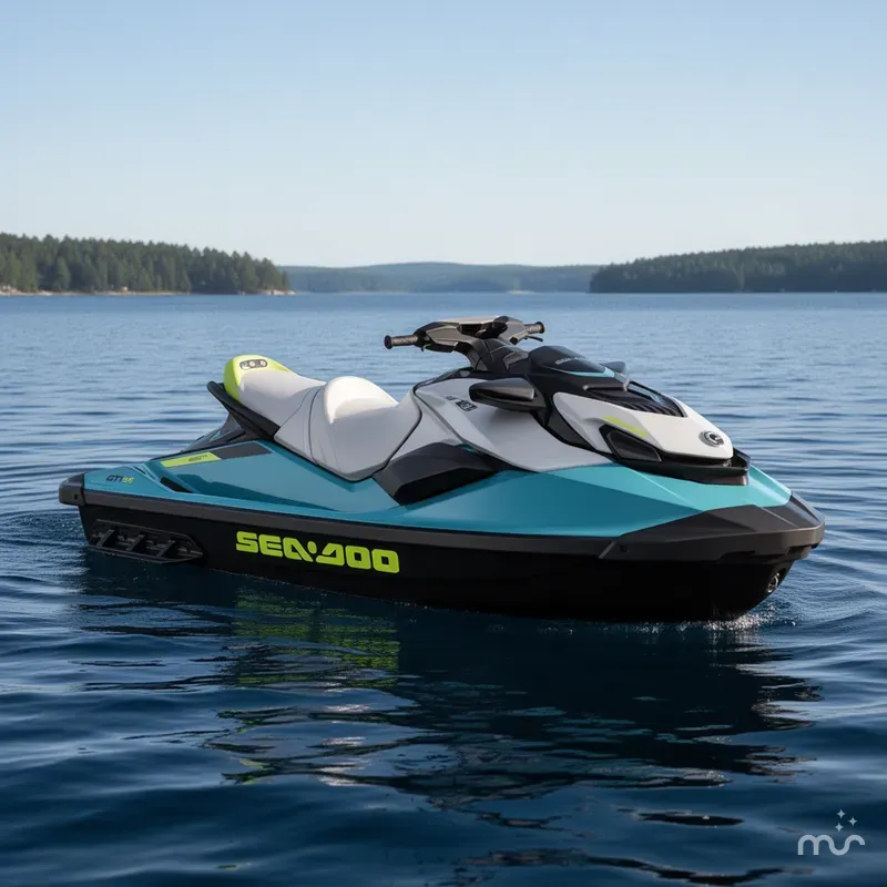 Slide: The Image of Sea-Doo GTI SE 130 Tech Package, audio, iDF, iBR 2025 - 0