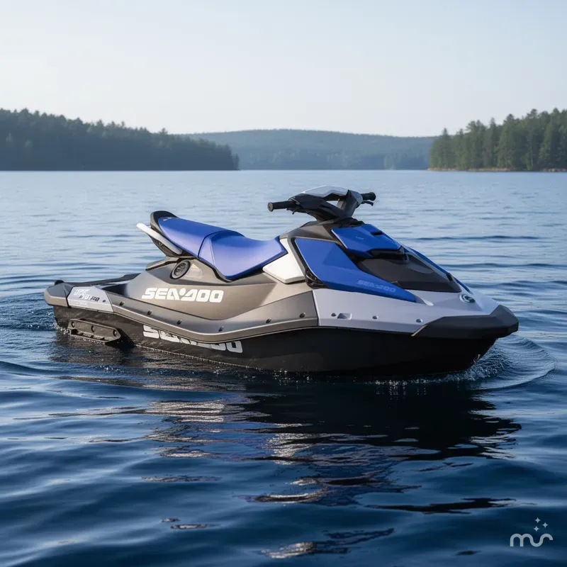 Slide: The Image of Sea-Doo Spark for 3 90 hp Convenience package with iBR 2026 - 0
