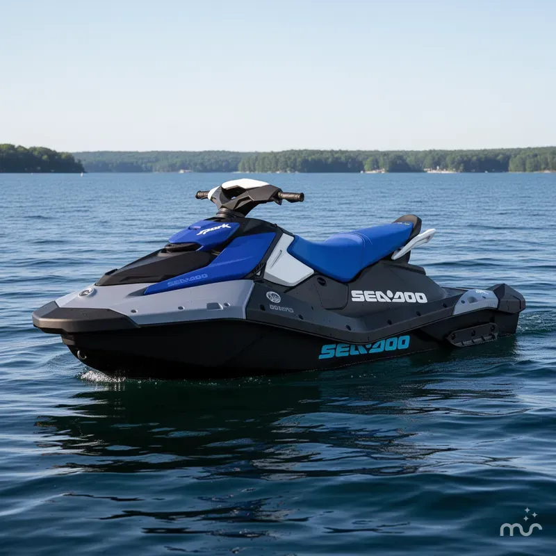 Slide: The Image of Sea-Doo Spark for 3 90 hp Convenience package with iBR 2026 - 1