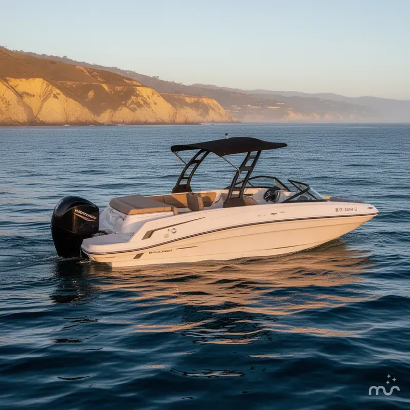Slide: The Image of Bayliner VR6 Bowrider OB 2022 - 2