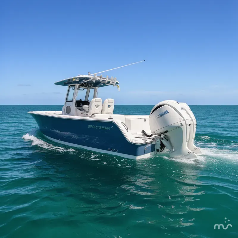 Slide: The Image of Sportsman Heritage 261 Center Console 2026 - 2