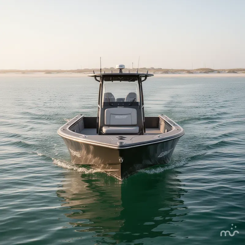 Slide: The Image of Edge Boats Sportsman Series 656DB MID DECK 2026 - 1