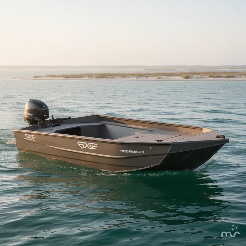 Slide: The Image of Edge Duck Boats Sportsman Series 656DB MID DECK 2026 - 1